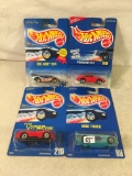 Lot Of 4 Pcs Collector  NIP Hotwheels Assorted Designs 1:64 Scale Die Cast Cars - See Pictures