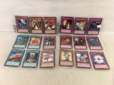 Lot of 18 Pcs Collector Assorted Yu-Gi-Oh Trading Card Game - See Pictures