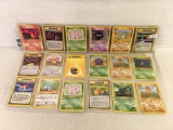 Lot of 18 Pcs Collector Assorted Pokemon Trading Card Games - See Pictures