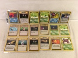 Lot of 18 Pcs Collector Assorted Pokemon Trading Card Games - See Pictures