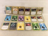 Lot of 18 Pcs Collector Assorted Pokemon Trading Card Games - See Pictures