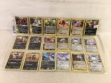 Lot of 18 Pcs Collector Assorted Pokemon Trading Card Games - See Pictures