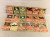 Lot of 18 Pcs Collector Assorted Pokemon Trading Card Games - See Pictures