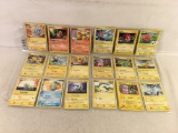 Lot of 18 Pcs Collector Assorted Pokemon Trading Card Games - See Pictures