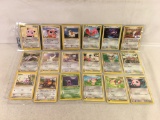 Lot of 18 Pcs Collector Assorted Pokemon Trading Card Games - See Pictures