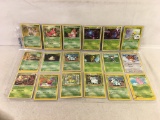 Lot of 18 Pcs Collector Assorted Pokemon Trading Card Games - See Pictures