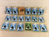 Lot of 18 Pcs Collector Assorted Pokemon Trading Card Games - See Pictures