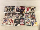 Lot of 18 Pcs Collector NHL Hockey Sport Trading Assorted Cards and Players -See Pictures