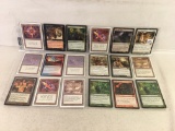 Lot of 18 Pcs Collector Assorted Magic The Gathering Trading Card Game - See Pictures