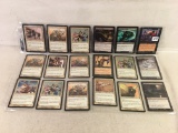 Lot of 18 Pcs Collector Assorted Magic The Gathering Trading Card Game - See Pictures