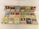 Lot of 18 Pcs Collector Assorted Pokemon Trading Card Games - See Pictures