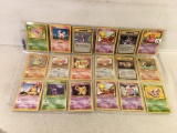 Lot of 18 Pcs Collector Assorted Pokemon Trading Card Games - See Pictures