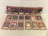 Lot of 18 Pcs Collector Assorted Yu-Gi-Oh Trading Card Game - See Pictures