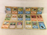 Lot of 18 Pcs Collector Assorted Pokemon Trading Card Games - See Pictures