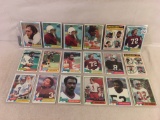 Lot of 18 Pcs Collector Vintage NFL Football Sport Trading Assorted Cards and Players -See Pictures