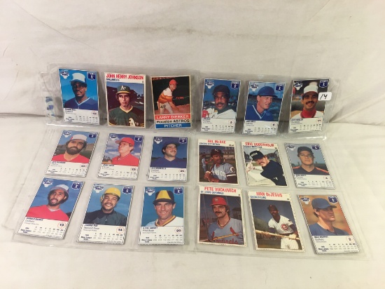 Lot of 18 Pcs Collector Vintage Sport MLB Baseball Sport Trading Assorted Cards & Players