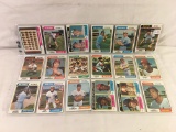 Lot of 18 Pcs Collector Vintage Sport MLB Baseball Sport Trading Assorted Cards & Players