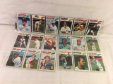 Lot of 18 Pcs Collector Vintage Sport MLB Baseball Sport Trading Assorted Cards & Players