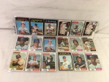 Lot of 18 Pcs Collector Vintage Sport MLB Baseball Sport Trading Assorted Cards & Players