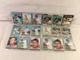 Lot of 18 Pcs Collector Vintage Sport MLB Baseball Sport Trading Assorted Cards & Players