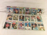 Lot of 18 Pcs Collector Vintage Sport MLB Baseball Sport Trading Assorted Cards & Players