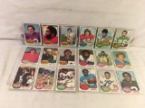 Lot of 18 Pcs Collector Vintage Sport NFL Football Sport Trading Assorted Card and Players