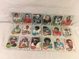 Lot of 18 Pcs Collector Vintage Sport NFL Football Sport Trading Assorted Card and Players