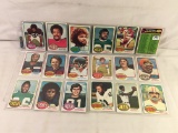 Lot of 18 Pcs Collector Vintage Sport NFL Football Sport Trading Assorted Card and Players