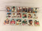 Lot of 18 Pcs Collector Vintage Sport NFL Football Sport Trading Assorted Card and Players