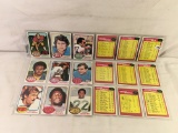 Lot of 18 Pcs Collector Vintage Sport NFL Football Sport Trading Assorted Card and Players