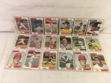 Lot of 18 Pcs Collector Vintage Sport MLB Baseball Sport Trading Assorted Cards & Players