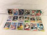 Lot of 18 Pcs Collector Vintage Sport MLB Baseball Sport Trading Assorted Cards & Players