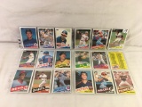 Lot of 18 Pcs Collector Vintage Sport MLB Baseball Sport Trading Assorted Cards & Players