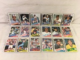 Lot of 18 Pcs Collector Vintage Sport MLB Baseball Sport Trading Assorted Cards & Players