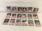 Lot of 18 Pcs Collector Vintage Sport MLB Baseball Sport Trading Assorted Cards & Players