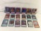 Lot of 18 Pcs Collector Loose Konami Yu-Gi-Oh Trading Card Game - See Pictures