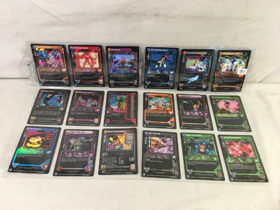 Lot of 18 Pcs Collector Loose Dragon Ballz GT Score Trading Card Game - See Pictures
