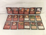 Lot of 18 Pcs Collector Loose Magic The Gathering Trading Card Game - See Pictures