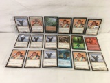 Lot of 18 Pcs Collector Loose Magic The Gathering Trading Card Game - See Pictures