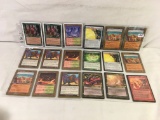 Lot of 18 Pcs Collector Loose Magic The Gathering Trading Card Game - See Pictures