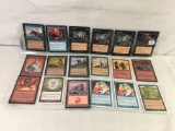 Lot of 18 Pcs Collector Loose Magic The Gathering Trading Card Game - See Pictures