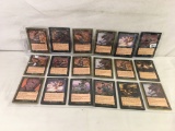 Lot of 18 Pcs Collector Loose Magic The Gathering Trading Card Game - See Pictures