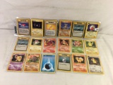 Lot of 18 Pcs Collector Loose Pokemon Trading Game Card - See Pictures