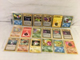 Lot of 18 Pcs Collector Loose Pokemon Trading Game Card - See Pictures