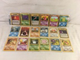 Lot of 18 Pcs Collector Loose Pokemon Trading Game Card - See Pictures