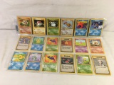 Lot of 18 Pcs Collector Loose Pokemon Trading Game Card - See Pictures