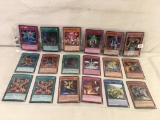 Lot of 18 Pcs Collector Loose Konami Yu-Gi-Oh Trading Card Game - See Pictures