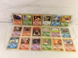 Lot of 18 Pcs Collector Loose Pokemon Trading Game Card - See Pictures