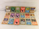 Lot of 18 Pcs Collector Loose Pokemon Trading Game Card - See Pictures