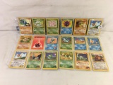 Lot of 18 Pcs Collector Loose Pokemon Trading Game Card - See Pictures